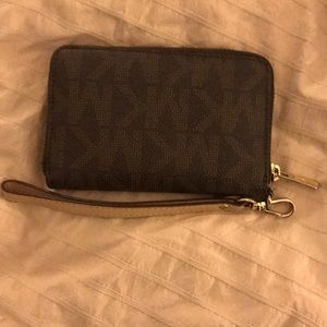 Small Michael Kors wristlet/wallet